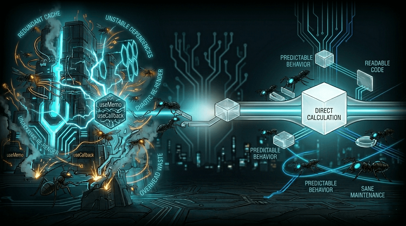 useMemo / useCallback Don’t Always Provide Performance: The Premature Optimization Trap