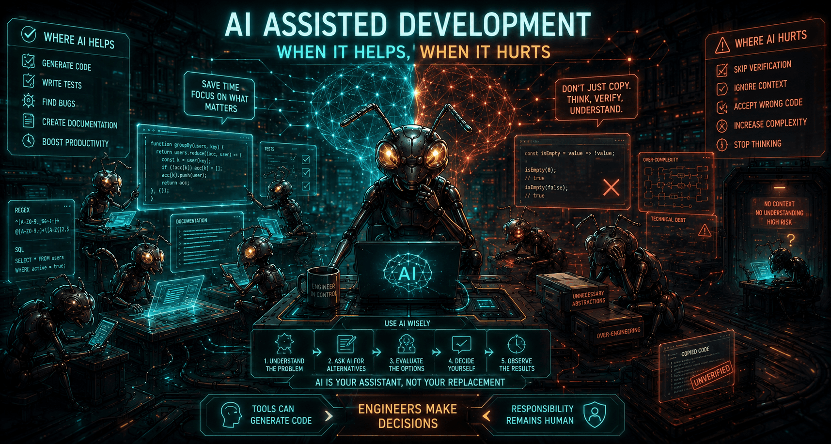 AI Assisted Development: When It Helps, When It Hurts