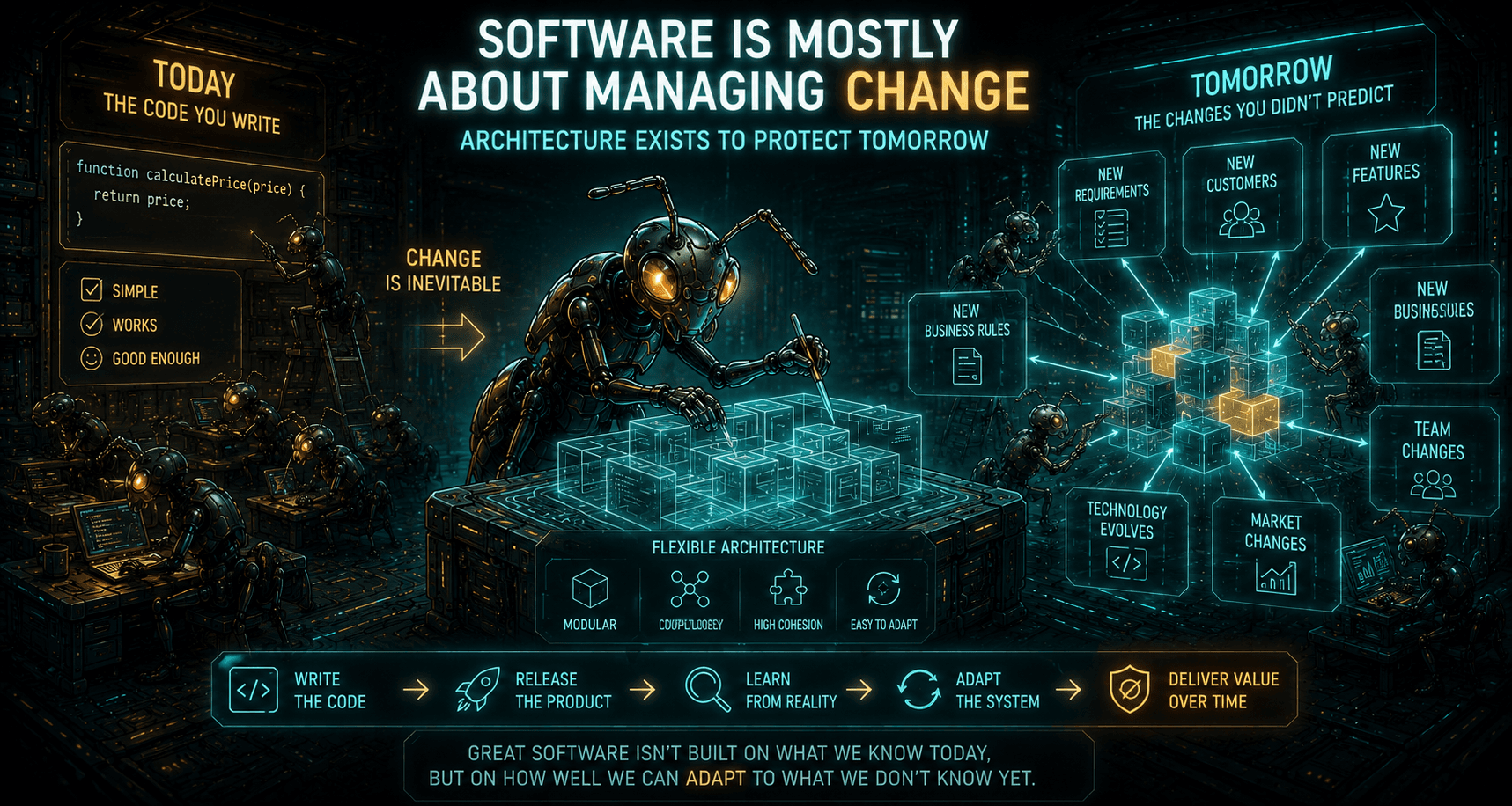 Software Is Mostly About Managing Change
